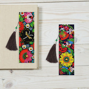 2pcs fleur-DIY Diamond Painting signet