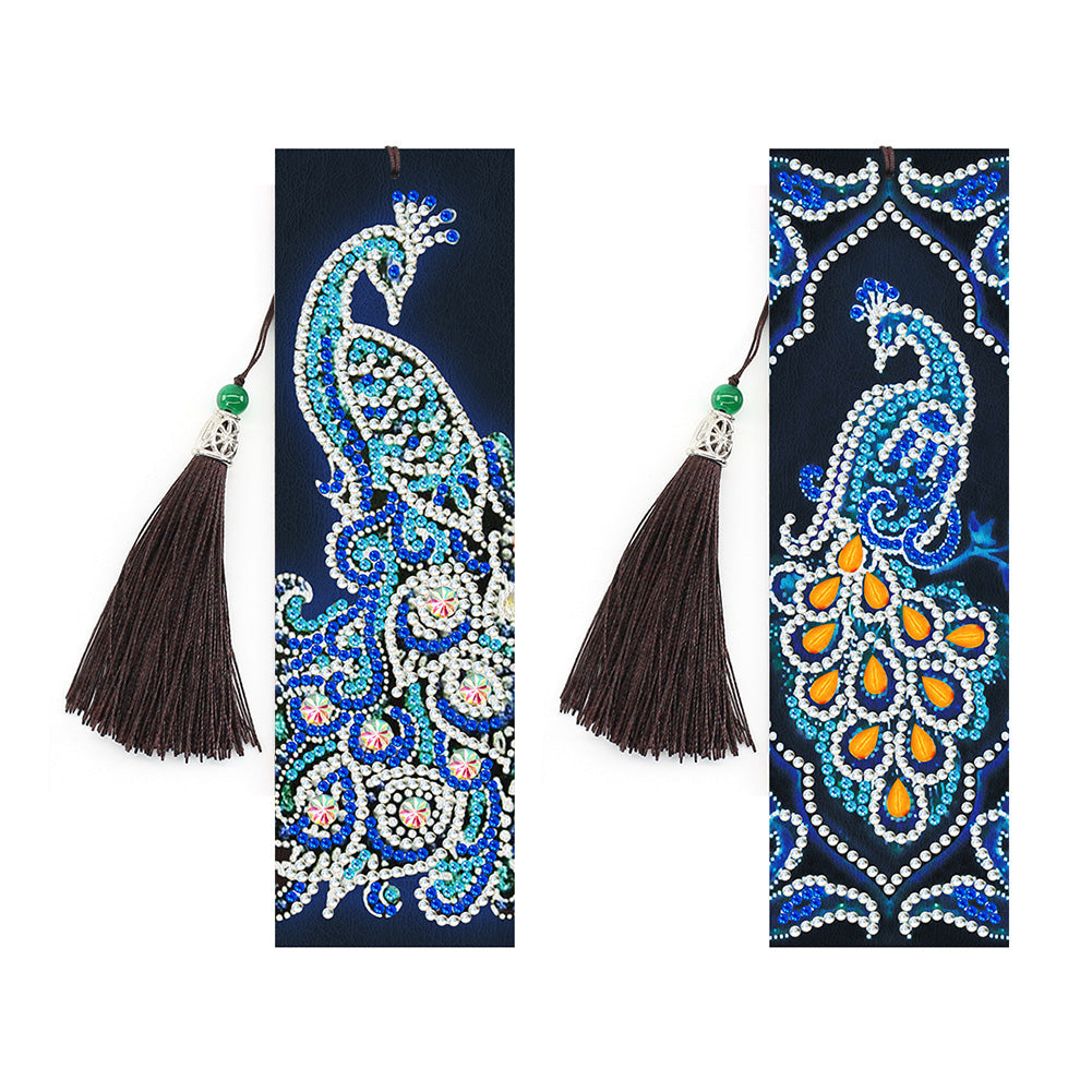 2pcs paon-DIY Diamond Painting signet