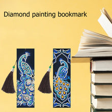 Charger l&#39;image dans la galerie, 2pcs paon-DIY Diamond Painting signet
