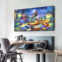 Charger l&#39;image dans la galerie, Ours - diamant rond complet - 60x40cm
