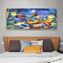 Charger l&#39;image dans la galerie, Ours - diamant rond complet - 60x40cm
