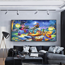 Charger l&#39;image dans la galerie, Ours - diamant rond complet - 60x40cm
