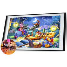 Charger l&#39;image dans la galerie, Ours - diamant rond complet - 60x40cm
