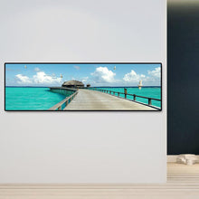 Charger l&#39;image dans la galerie, Chevalet de mer - diamant rond complet - 120x40cm
