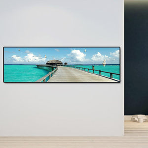 Chevalet de mer - diamant rond complet - 120x40cm