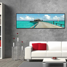 Charger l&#39;image dans la galerie, Chevalet de mer - diamant rond complet - 120x40cm
