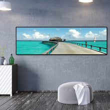 Charger l&#39;image dans la galerie, Chevalet de mer - diamant rond complet - 120x40cm
