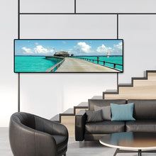 Charger l&#39;image dans la galerie, Chevalet de mer - diamant rond complet - 120x40cm
