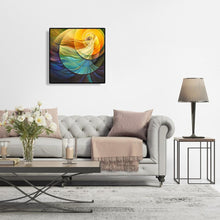 Charger l&#39;image dans la galerie, Femme de danse - diamant rond complet - 35x35cm
