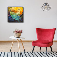 Charger l&#39;image dans la galerie, Femme de danse - diamant rond complet - 35x35cm
