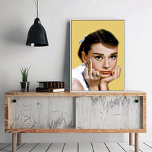 Charger l&#39;image dans la galerie, Hepburn - diamant rond complet - 30x40cm
