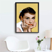 Charger l&#39;image dans la galerie, Hepburn - diamant rond complet - 30x40cm
