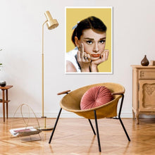 Charger l&#39;image dans la galerie, Hepburn - diamant rond complet - 30x40cm
