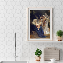 Charger l&#39;image dans la galerie, Figure de personnes - diamant rond complet - 30x40cm
