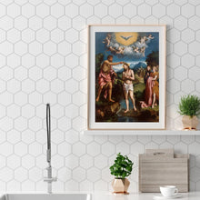 Charger l&#39;image dans la galerie, Figure de personnes - diamant rond complet - 30x40cm
