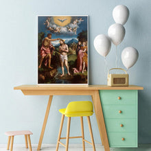 Charger l&#39;image dans la galerie, Figure de personnes - diamant rond complet - 30x40cm
