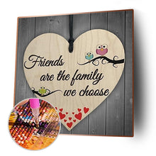 Charger l&#39;image dans la galerie, Love - diamant rond complet - 40x40cm
