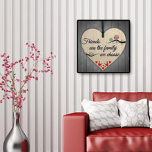 Charger l&#39;image dans la galerie, Love - diamant rond complet - 40x40cm
