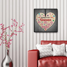Charger l&#39;image dans la galerie, Love - diamant rond complet - 40x40cm
