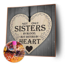 Charger l&#39;image dans la galerie, Love - diamant rond complet - 30x30cm
