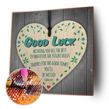 Charger l&#39;image dans la galerie, Love - diamant rond complet - 40x40cm
