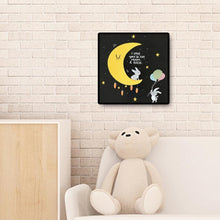 Charger l&#39;image dans la galerie, Word - diamant rond complet - 30x30cm

