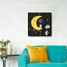 Charger l&#39;image dans la galerie, Word - diamant rond complet - 30x30cm
