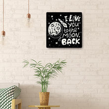 Charger l&#39;image dans la galerie, Word - diamant rond complet - 30x30cm
