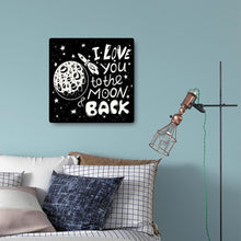 Charger l&#39;image dans la galerie, Word - diamant rond complet - 30x30cm
