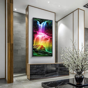 Chute d’eau - diamant rond complet - 45x85cm