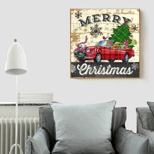 Charger l&#39;image dans la galerie, Noël - diamant rond complet - 30x30cm
