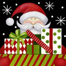 Charger l&#39;image dans la galerie, Noël - diamant rond complet - 30x30cm
