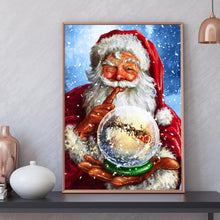 Charger l&#39;image dans la galerie, Père Noël - diamant rond complet - 30x40cm
