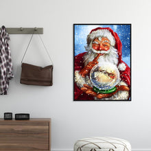 Charger l&#39;image dans la galerie, Père Noël - diamant rond complet - 30x40cm

