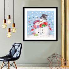 Charger l&#39;image dans la galerie, Noël - diamant rond complet - 30x30cm
