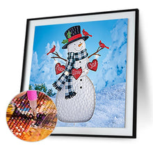 Charger l&#39;image dans la galerie, Noël - diamant rond complet - 30x30cm
