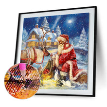 Charger l&#39;image dans la galerie, Noël - diamant rond complet - 30x30cm
