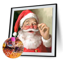 Charger l&#39;image dans la galerie, Noël - diamant rond complet - 30x30cm
