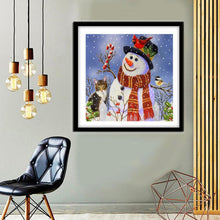 Charger l&#39;image dans la galerie, Noël - diamant rond complet - 30x30cm
