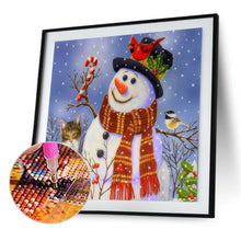 Charger l&#39;image dans la galerie, Noël - diamant rond complet - 30x30cm
