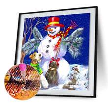 Charger l&#39;image dans la galerie, Noël - diamant rond complet - 30x30cm
