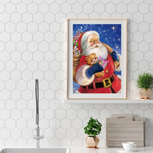 Charger l&#39;image dans la galerie, Ensemble de père noël - diamant rond complet - 30x40cm

