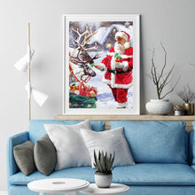 Charger l&#39;image dans la galerie, Ensemble de père noël - diamant rond complet - 30x40cm

