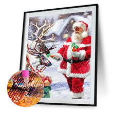 Charger l&#39;image dans la galerie, Ensemble de père noël - diamant rond complet - 30x40cm
