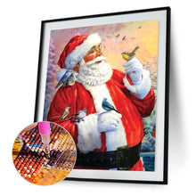 Charger l&#39;image dans la galerie, Père Noël - diamant rond complet - 30x40cm
