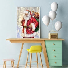 Charger l&#39;image dans la galerie, Père Noël - diamant rond complet - 30x40cm
