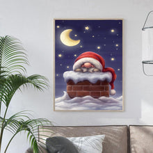 Charger l&#39;image dans la galerie, Père Noël - diamant rond complet - 30x40cm
