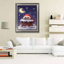 Charger l&#39;image dans la galerie, Père Noël - diamant rond complet - 30x40cm
