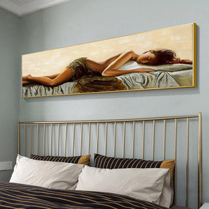 Belle au bois dormant - diamant rond complet - 90x40cm