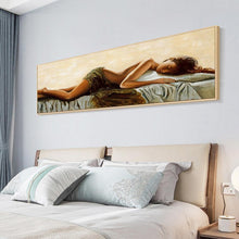 Charger l&#39;image dans la galerie, Belle au bois dormant - diamant rond complet - 90x40cm
